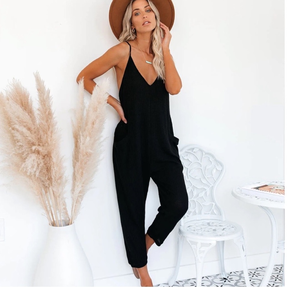 Vici Andy cotton blend jumpsuit